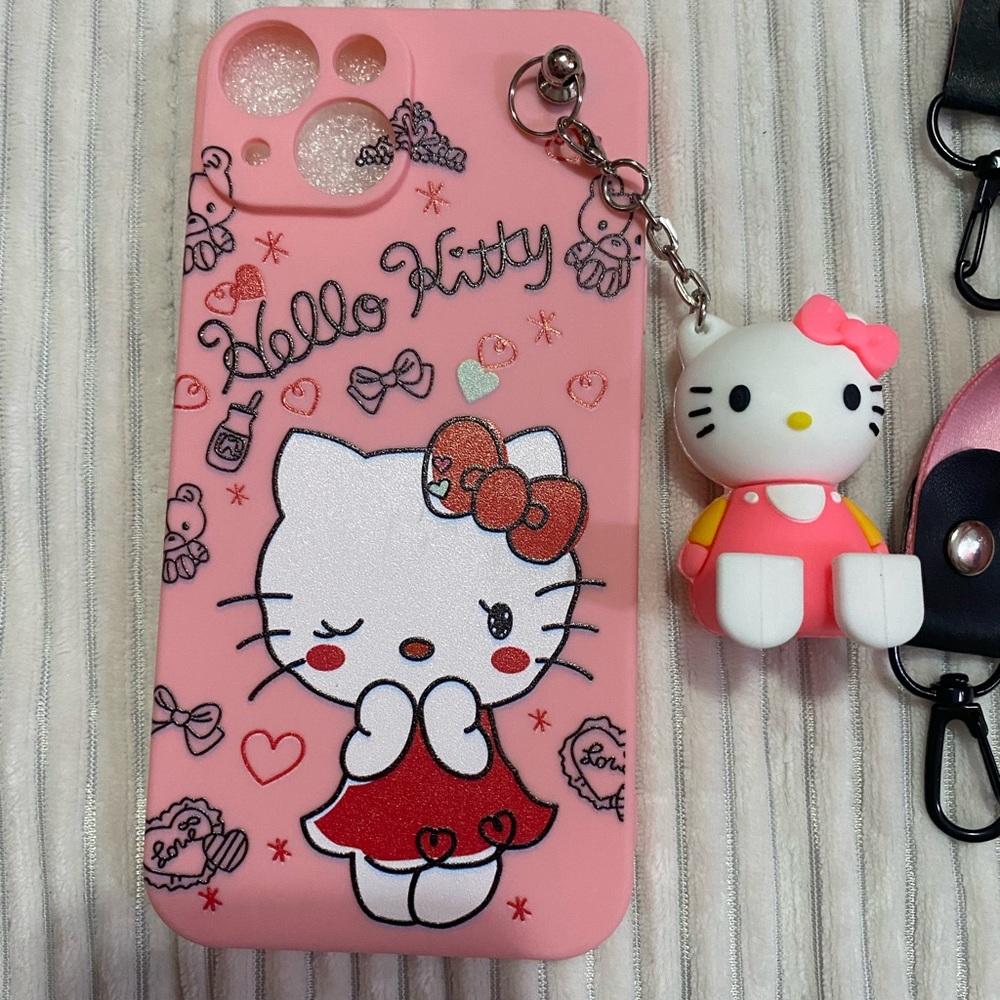 Hello Kitty IPhone 14 Phone Case And Accessories - Picture 5 of 7